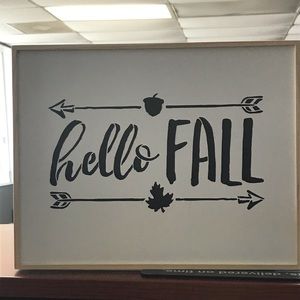 Fall sign